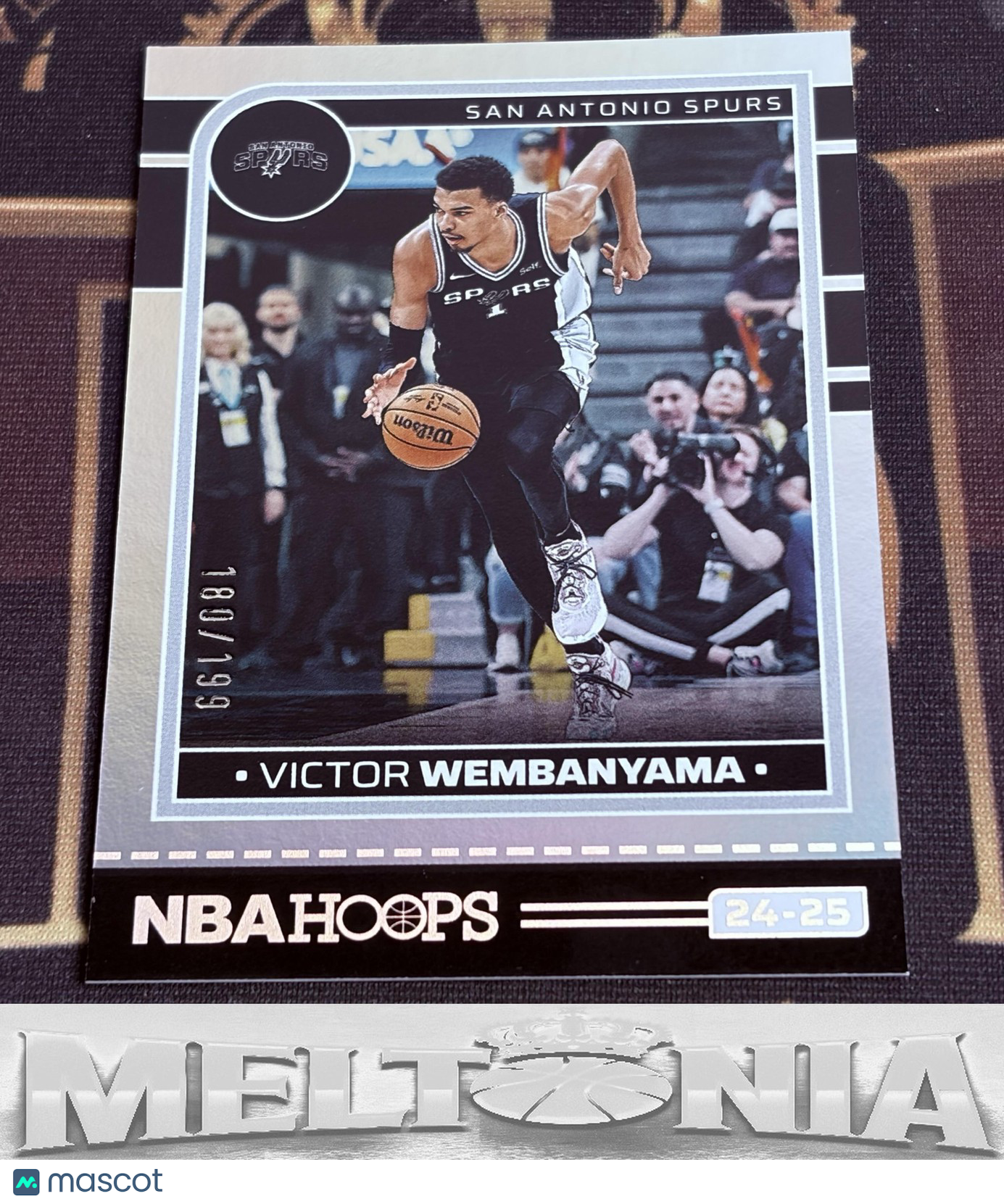 Victor Wembanyama 2024-25 Hoops #165 Silver 180/199
