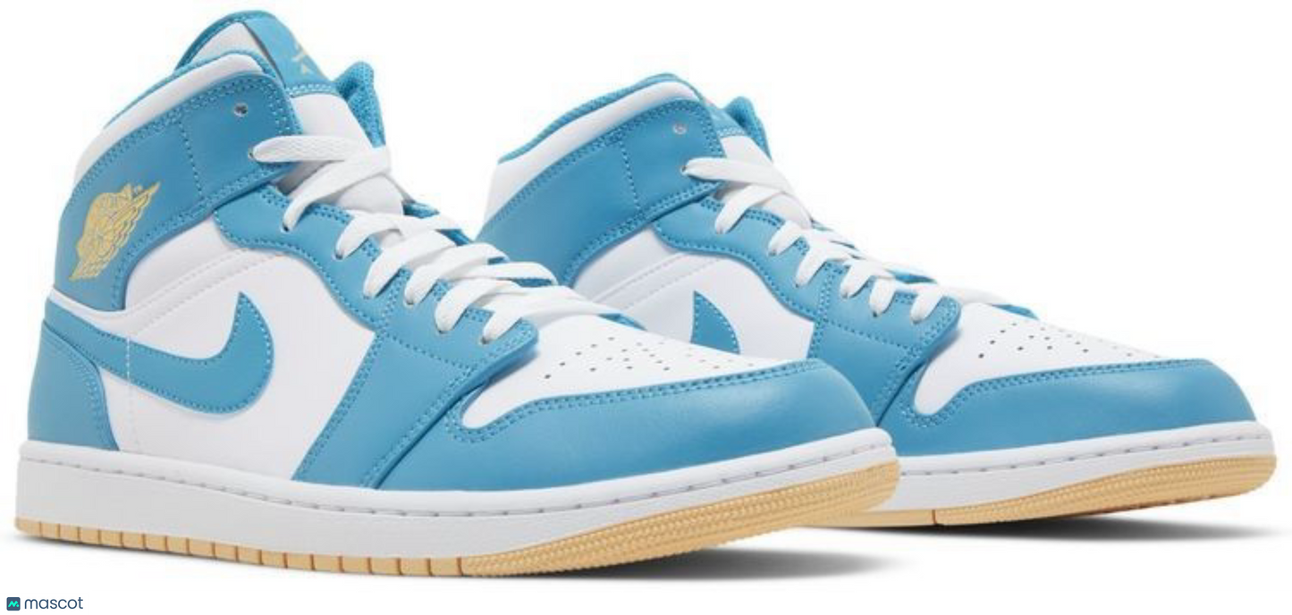 Jordan 1 Mid 'Aquatone' DQ8426-400 US Mens 12
