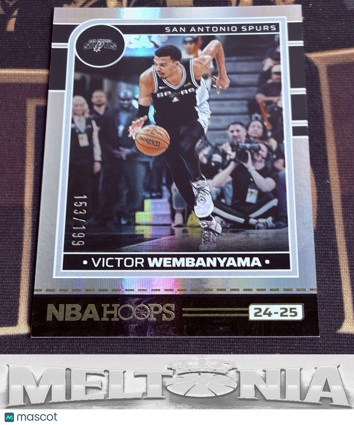 Victor Wembanyama 2024-25 Hoops #165 Premium Box Set 153/199