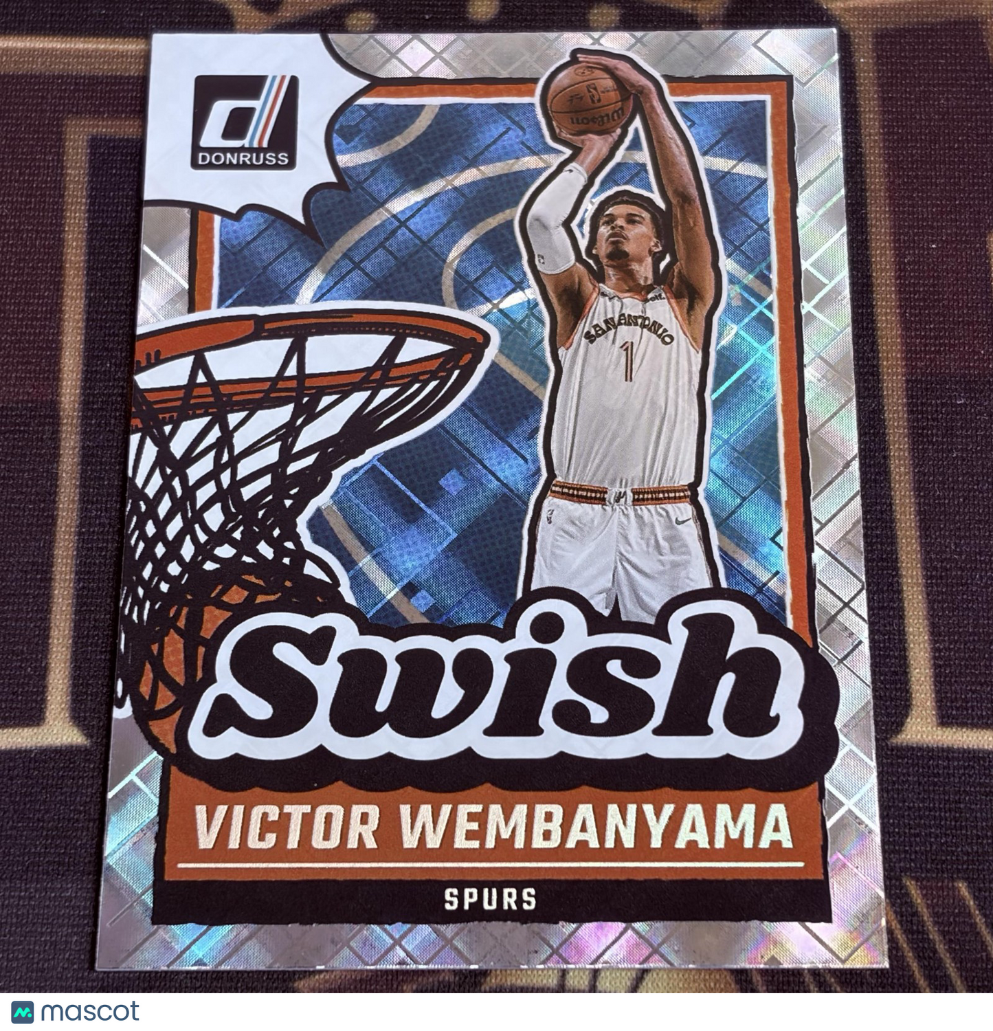 Victor Wembanyama 2024-25 Donruss #15 Swish Diamond