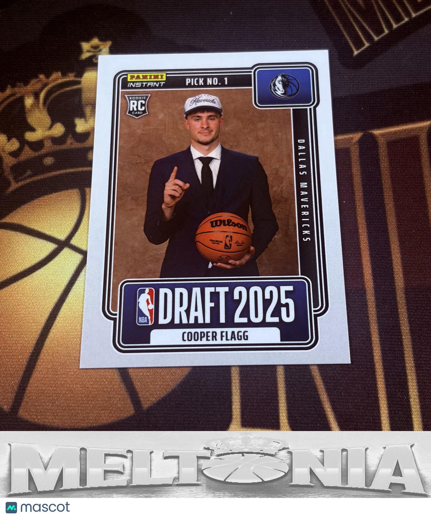 Cooper Flagg 2025 Panini Instant NBA Draft Night #NBADN-1 RC /68380