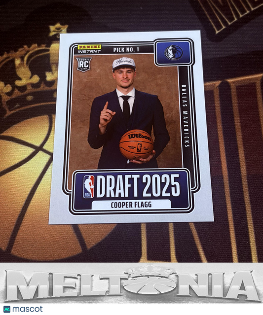 Cooper Flagg 2025 Panini Instant NBA Draft Night #NBADN-1 RC /68380