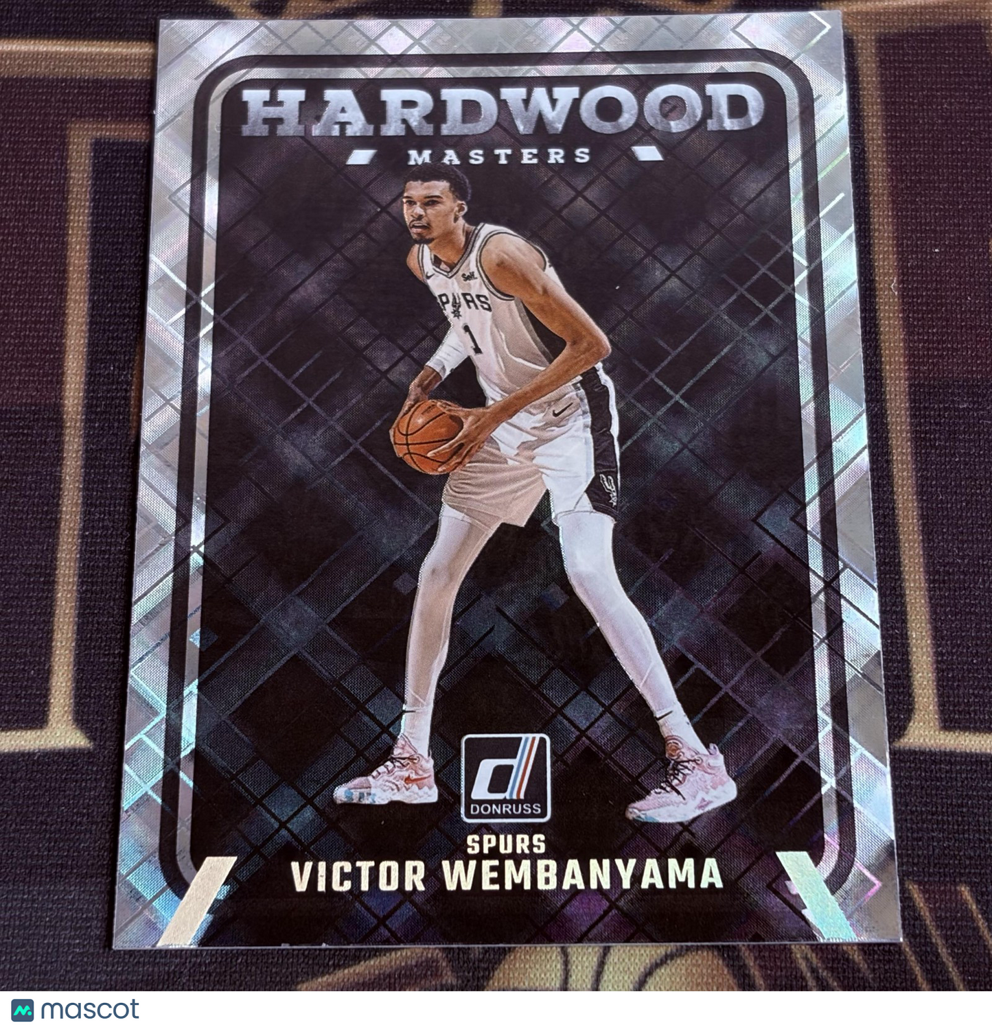 Victor Wembanyama 2024-25 Donruss #1 Hardwood Masters Diamond
