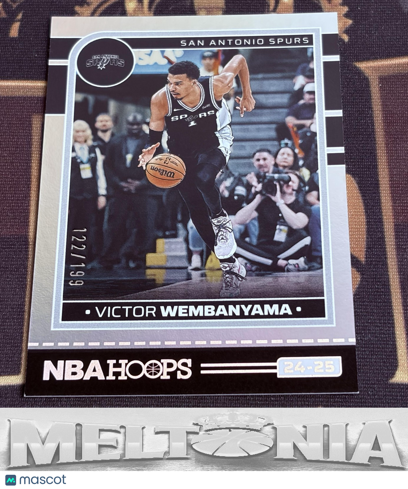 Victor Wembanyama 2024-25 Hoops #165 Silver 122/199
