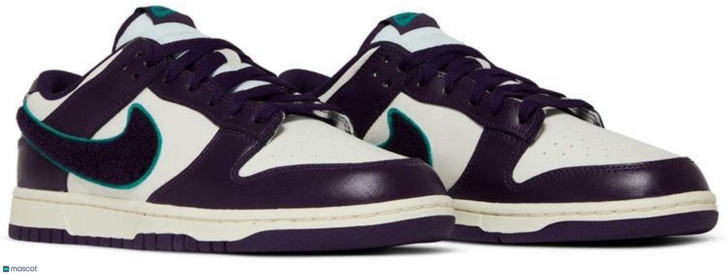 Nike Dunk Low Retro 'Chenille Swoosh - Grand Purple' DQ7683-100 US Mens 11