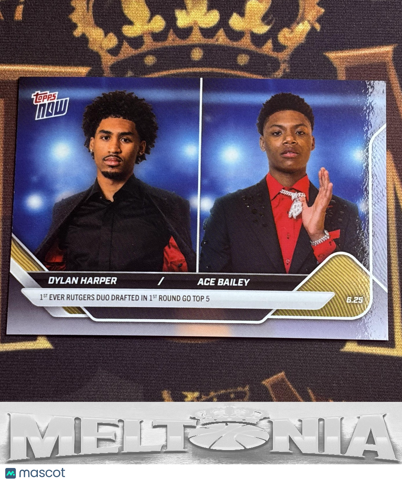 Dylan Harper / Ace Bailey 2025-26 Topps Now #DHAB RC /2893