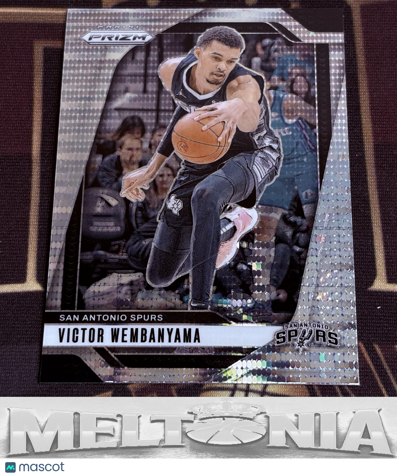 Victor Wembanyama 2024-25 Panini Prizm #172 Prizms Pulsar