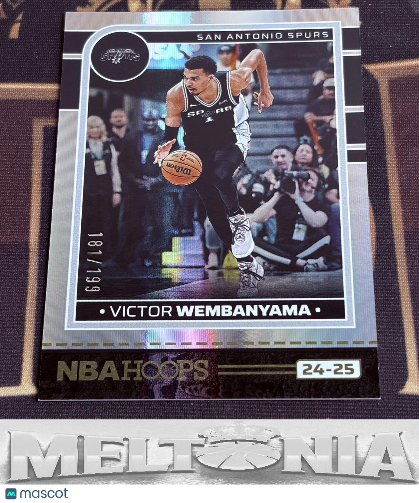 Victor Wembanyama 2024-25 Hoops #165 Premium Box Set 181/199