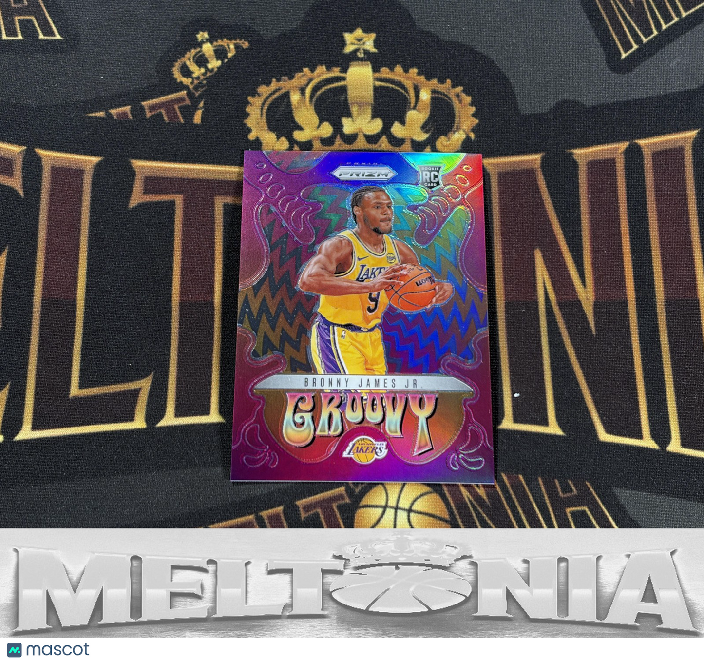 Bronny James Jr. 2024-25 Panini Prizm #29 Groovy RC