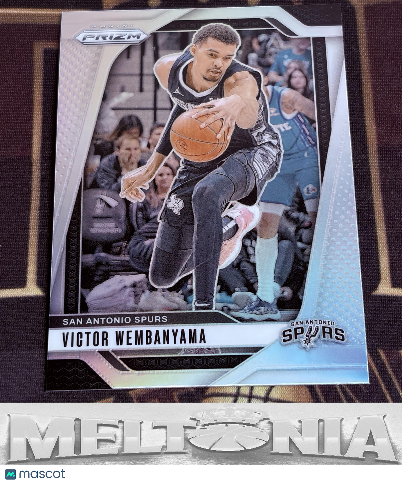 Victor Wembanyama 2024-25 Panini Prizm #172 Prizms Silver
