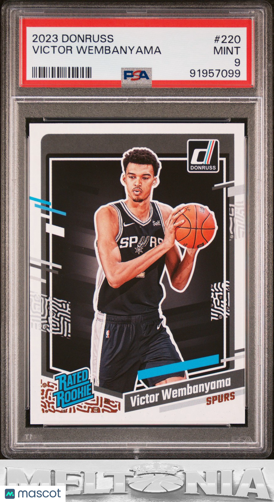 Victor Wembanyama 2023-24 Donruss #220 PSA 9 RC