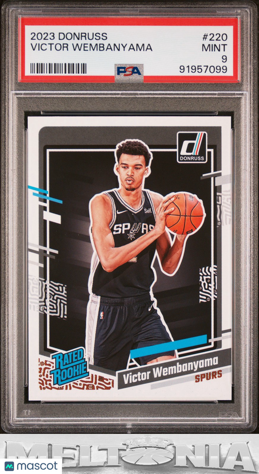 Victor Wembanyama 2023-24 Donruss #220 PSA 9 RC
