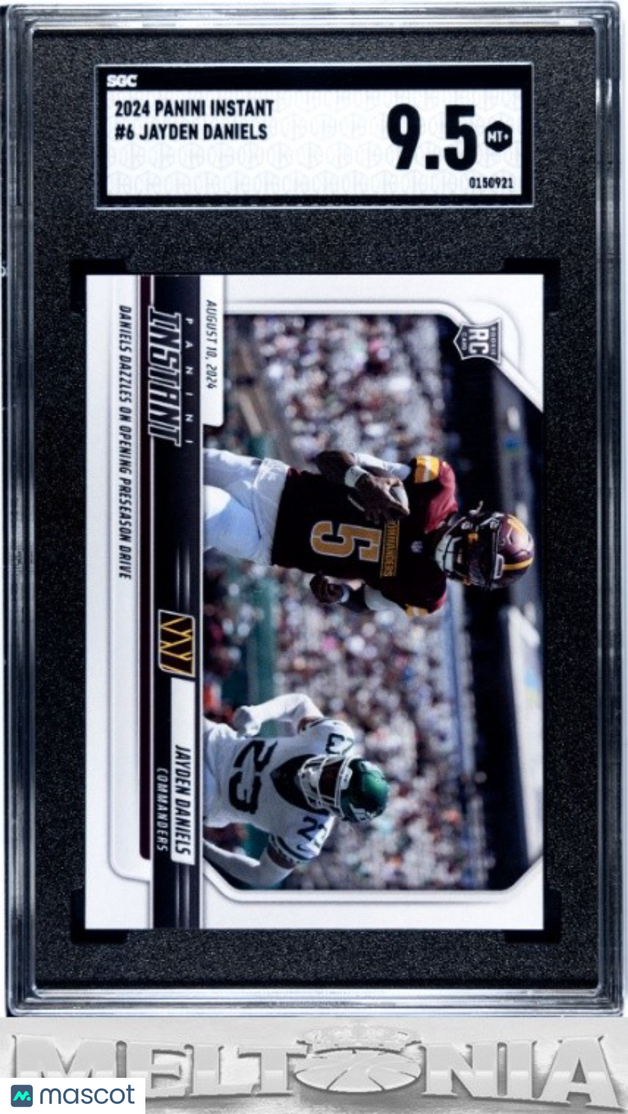 Jayden Daniels 2024 Panini Instant NFL #6 SGC 9.5 RC