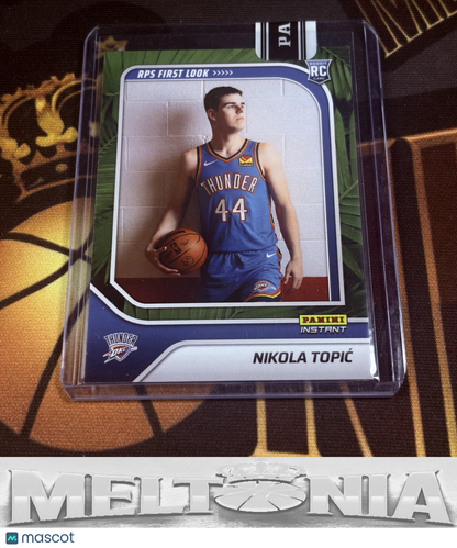 Nikola Topić 2024-25 Panini Instant NBA RPS First Look #RPS-12 Jungle 16/25 RC
