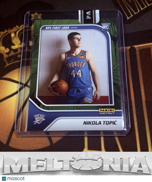 Nikola Topić 2024-25 Panini Instant NBA RPS First Look #RPS-12 Jungle 9/25 RC