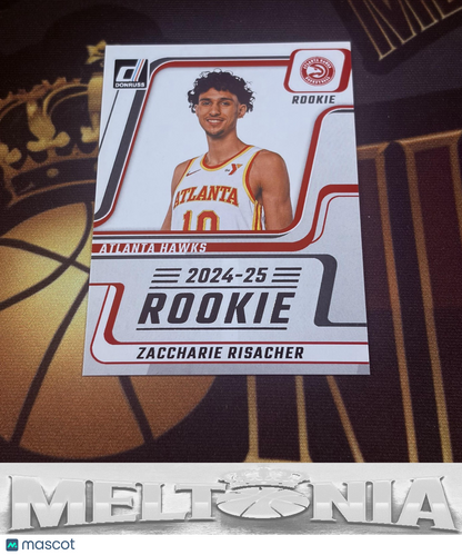 Zaccharie Risacher 2024-25 Donruss Next Day rookie card