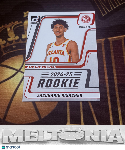 Zaccharie Risacher 2024-25 Donruss #NDA-ZRA Next Day RC SSP