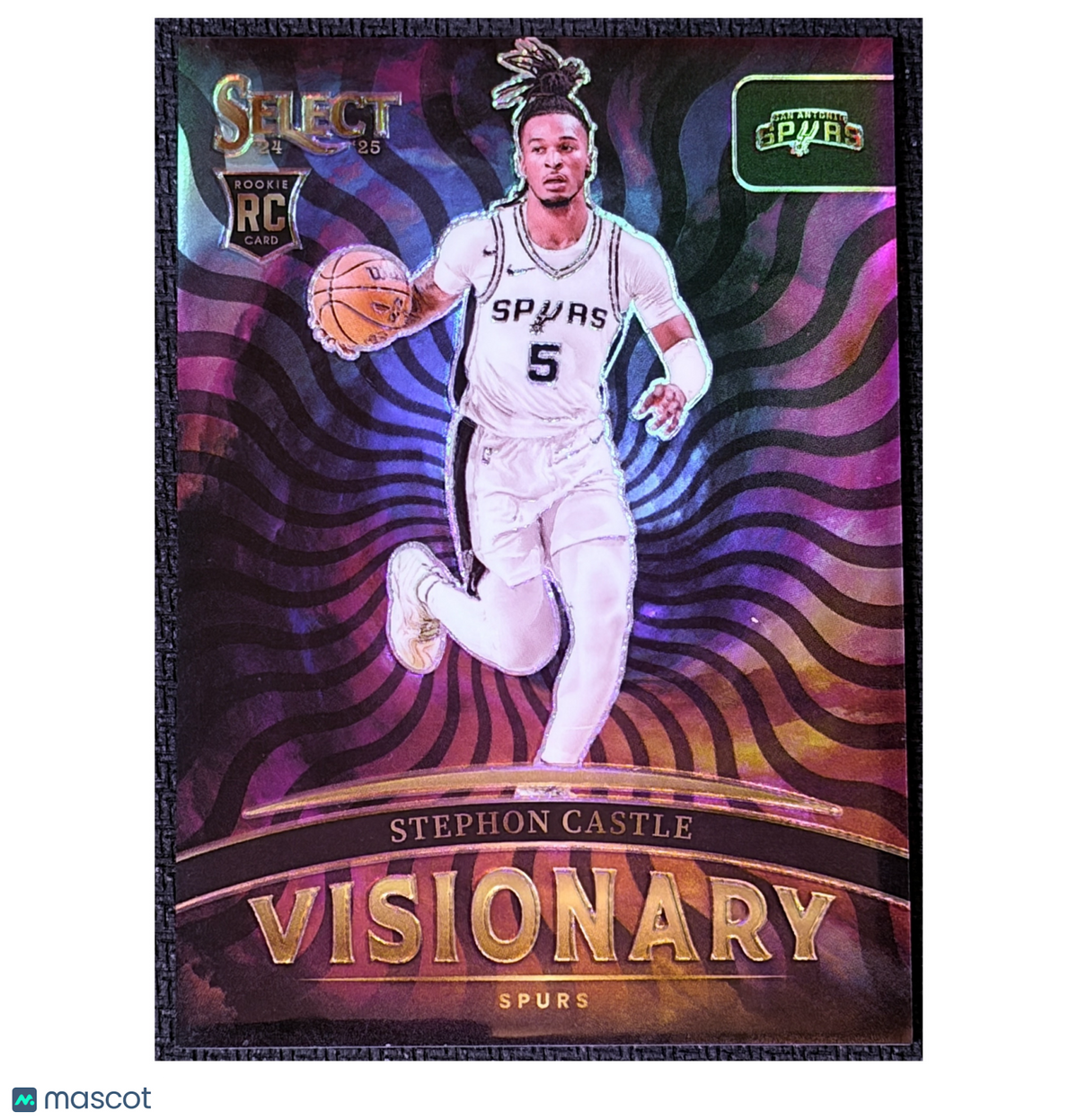 2025 Panini Select Visionary Stephon Castle #15 RC