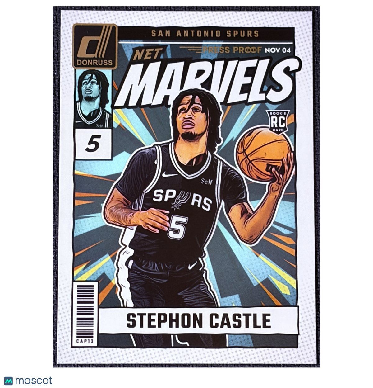 2024 Panini Donruss Net Marvels Stephon Castle #23 RC