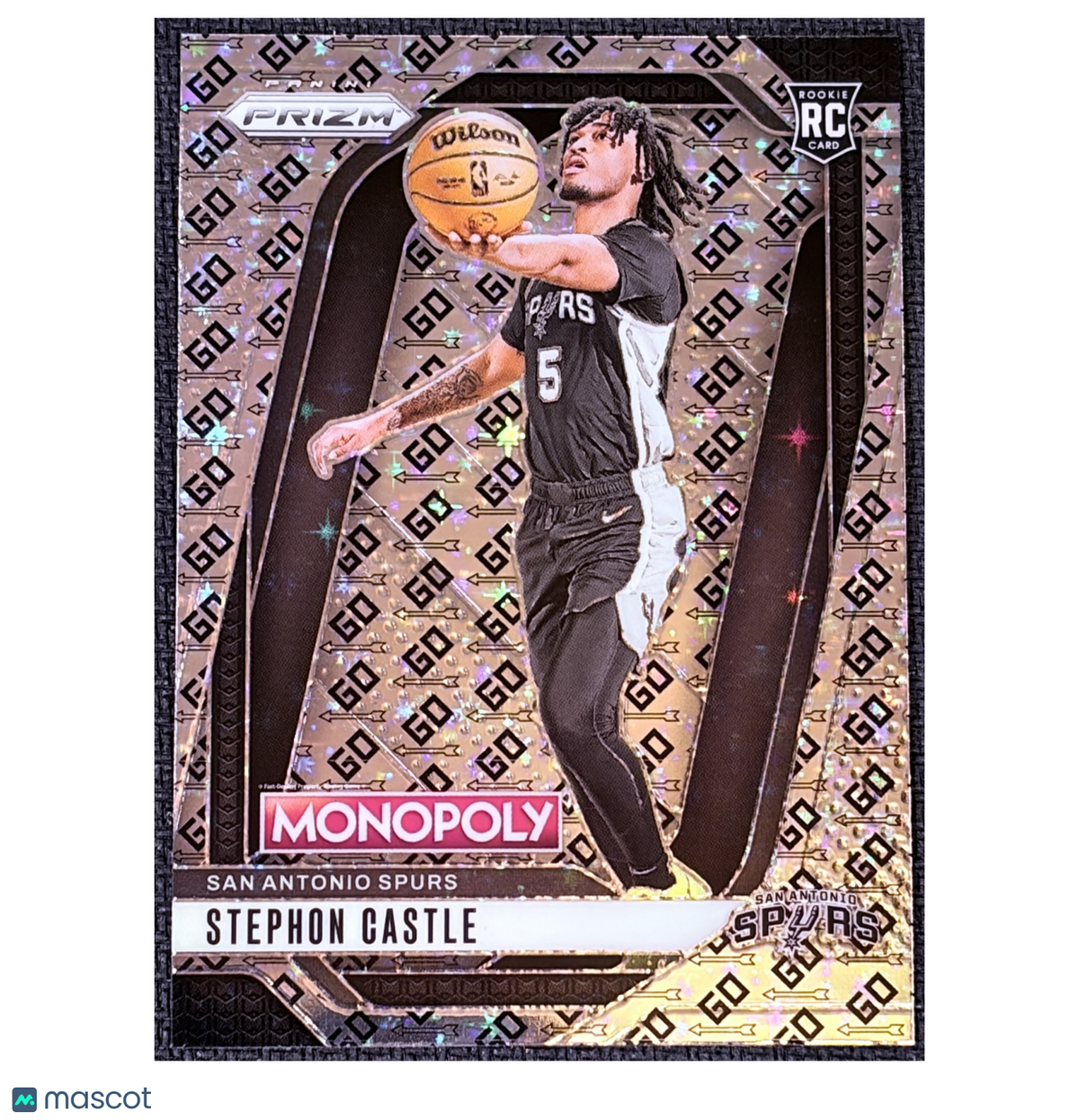 2025 Panini Prizm Monopoly Basketball Stephon Castle #75 RC