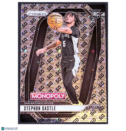 2025 Panini Prizm Monopoly Basketball Stephon Castle #75 RC