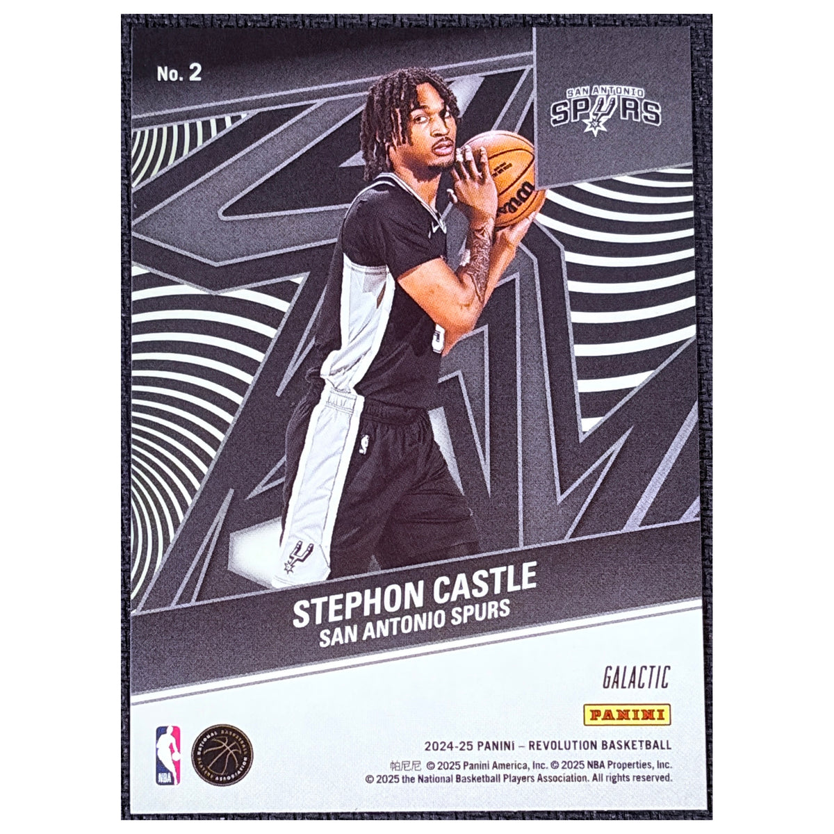2025 Panini Revolution Stephon Castle #2 RC