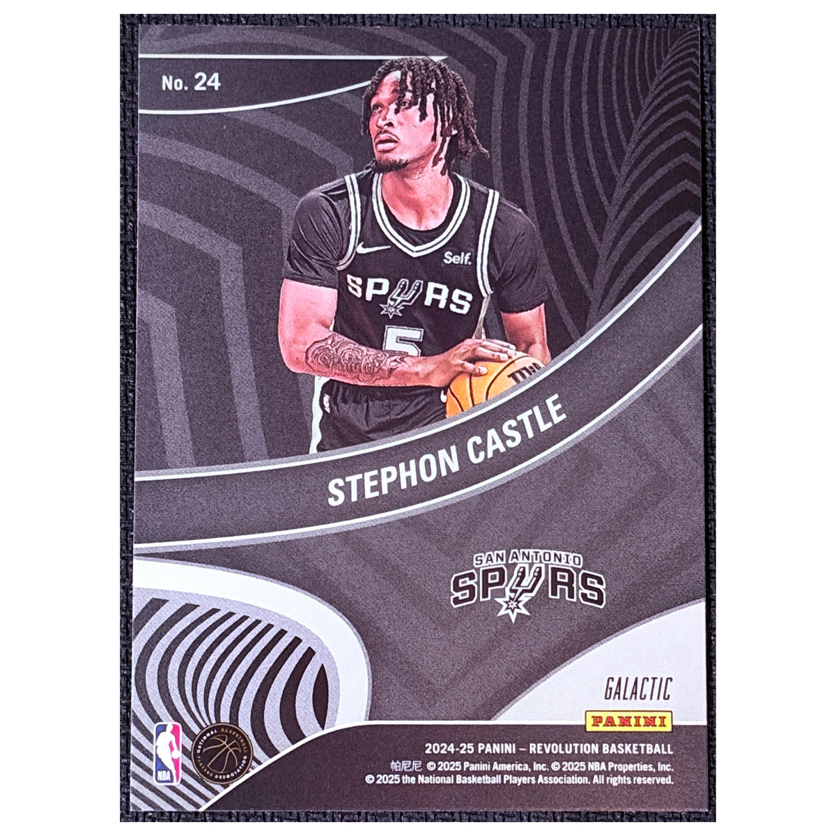 2025 Panini Revolution Showstoppers Stephon Castle #24 RC