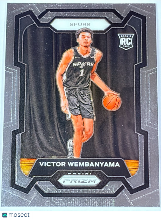 2023 Panini Prizm Victor Wembanyama #136 Nicely Centered Rookie Base Set RC