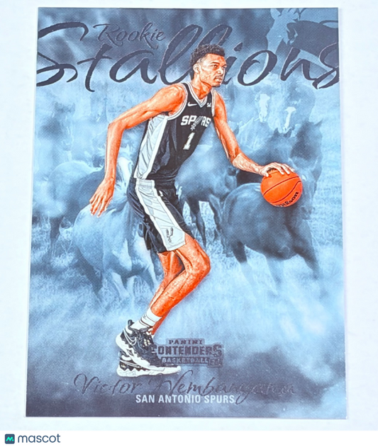 2024 Panini Contenders Basketball Rookie Stallions Victor Wembanyama #21