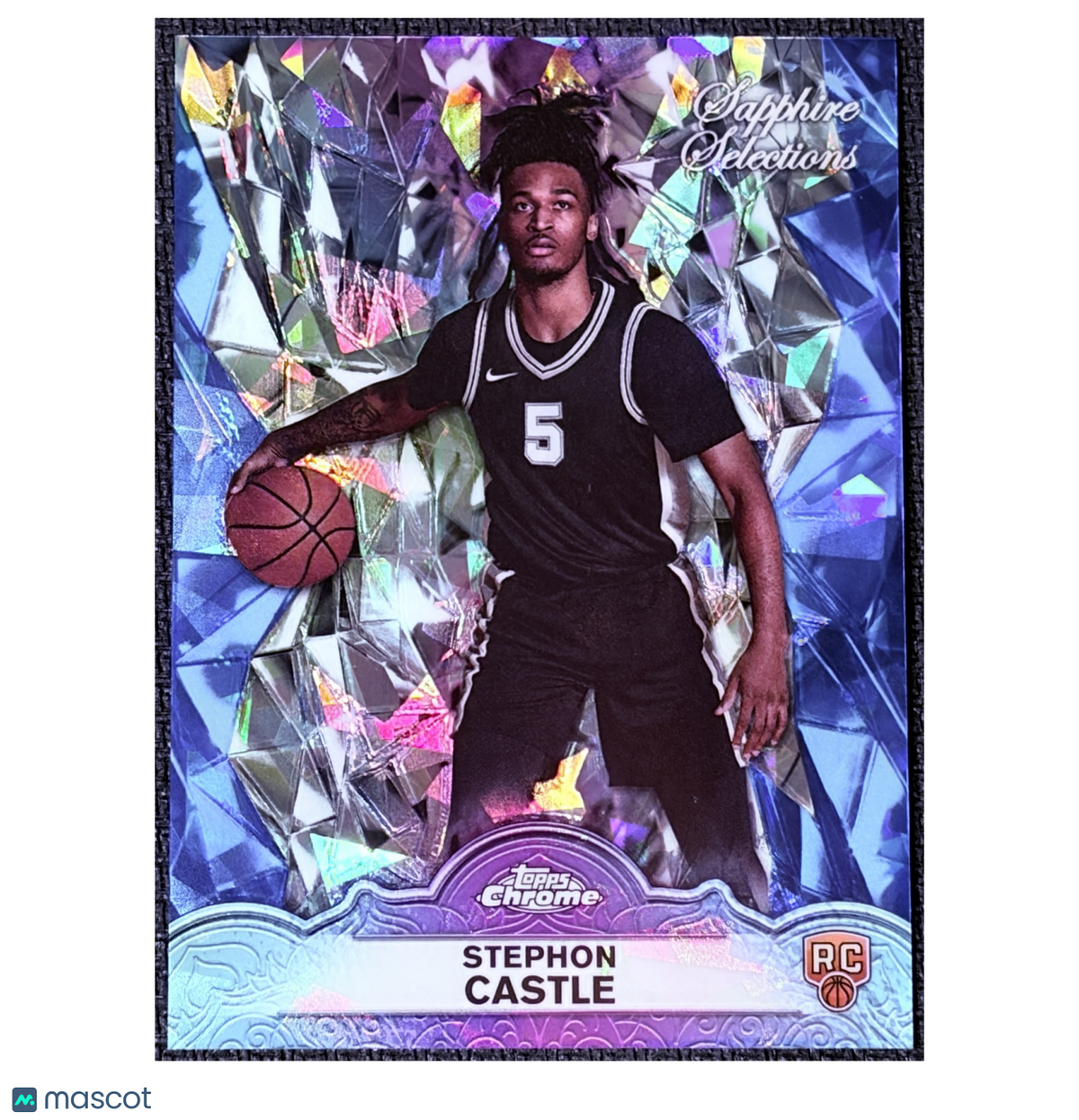 2025 Topps Chrome Sapphire Selections Stephon Castle #SS-3