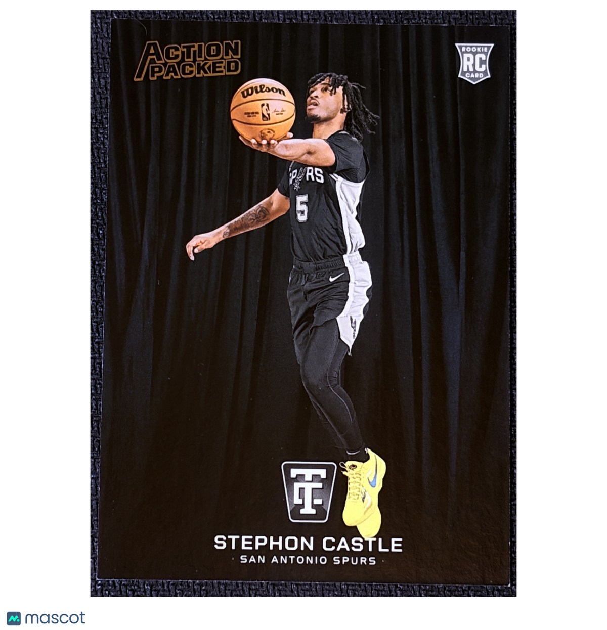 2025 Panini Totally Certified Action Packed Stephon Castle #18 RC