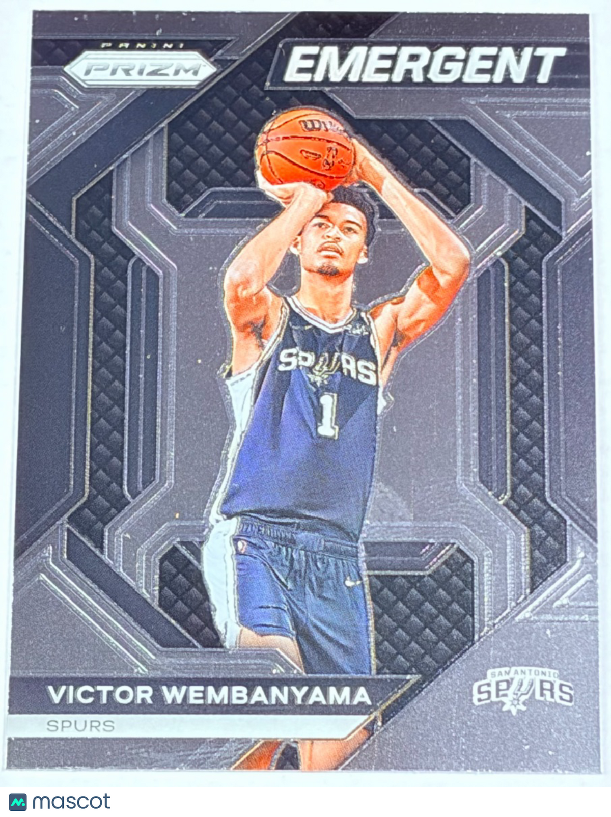 2023 Panini Prizm Emergent Victor Wembanyama #12 Rookie Base Set