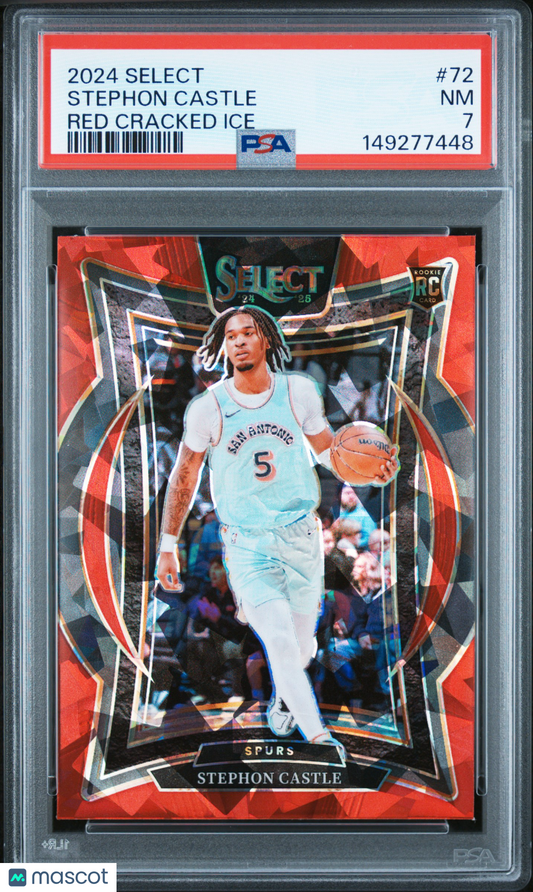 2024 Panini Select Stephon Castle #72 PSA 7